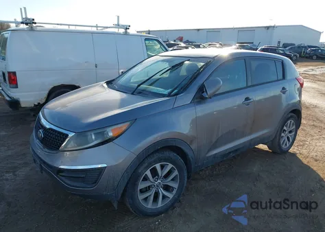 2015 Kia Sportage Lx z USA, uszkodzony, nr VIN KNDPB3AC0F7683501
